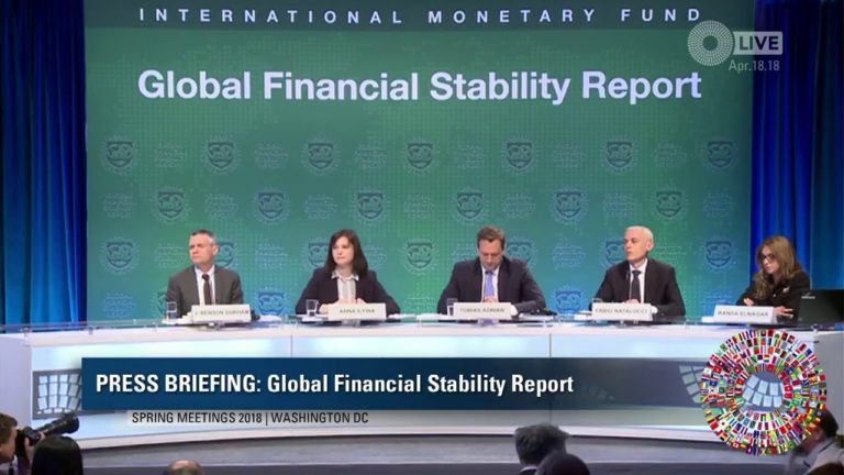 Press Briefing: Global Financial Stability Report