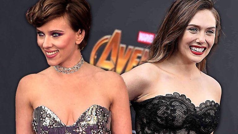 Scarlett Johansson & Elizabeth Olsen Are Stunning – AVENGERS Infinity War World Premiere