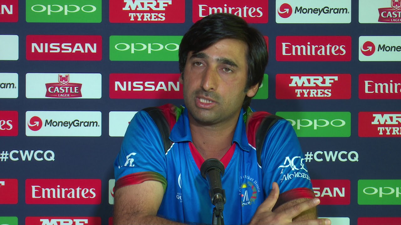 CWCQ Afghanistan Asghar Stanikzai   Pre match press conference 24th Marc…