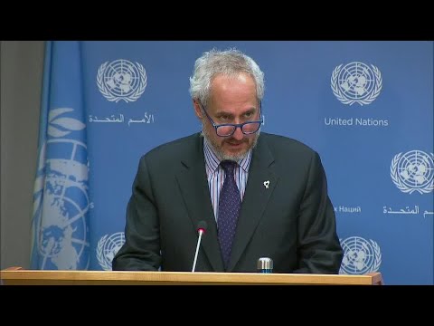 Launch of Plan for Employment of Refugees & Other Topics – Daily Press Briefing (24 April 2018)