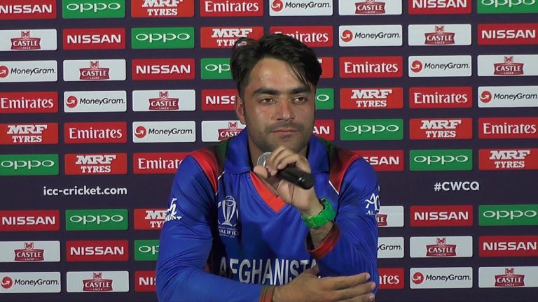 CWCQ:  Afghanistan Captain Rashid Khan – Post match Press Conference  – …