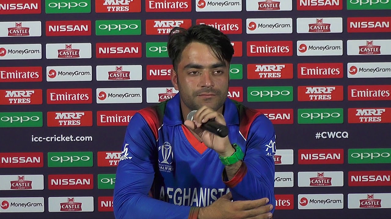 CWCQ:  Afghanistan Captain Rashid Khan – Post match Press Conference  – …