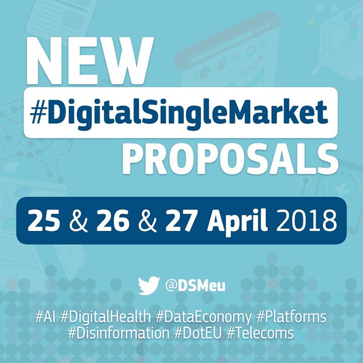 We’ll present new  #DigitalSingleMarket proposals this week….