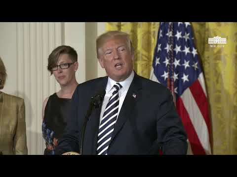 President Trump Delivers Remarks at the National Teacher of the Year Reception