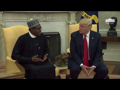 President Trump Meets with President Buhari of the Federal Republic of Nigeria