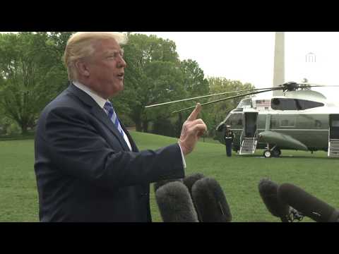 President Trump Delivers Remarks Upon Departure