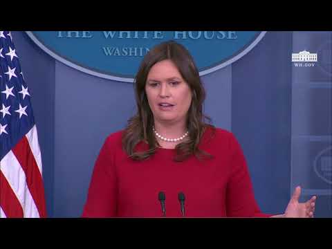 5/3/18: White House Press Briefing