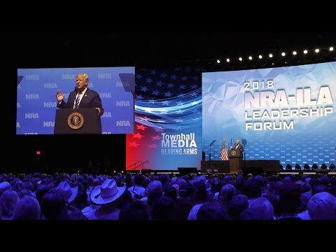 President Trump Delivers Remarks at the National Riffle Association Leadership Forum