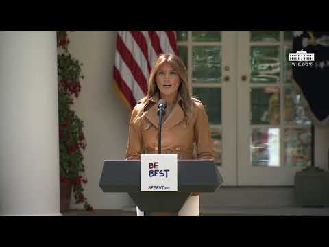 First Lady Melania Trump’s Initiative Launch