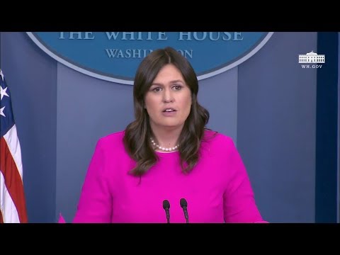 5/9/18: White House Press Briefing
