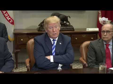 President Trump Attends a Roundtable with Automaker CEOs