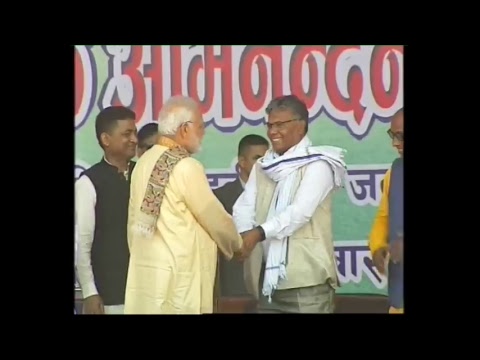PM Modi attends Civic Reception at Barahbiga ground in Janakpur, Nepal