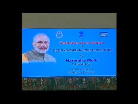PM Modi dedicates Kishan Ganga HEP and lays the foundation stone of Srinagar Ring Road