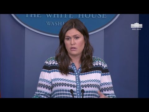 5/1/2018: White House Press Briefing