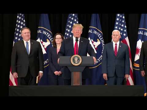 President Trump Participates in the Swearing-In Ceremony of the Director of the CIA