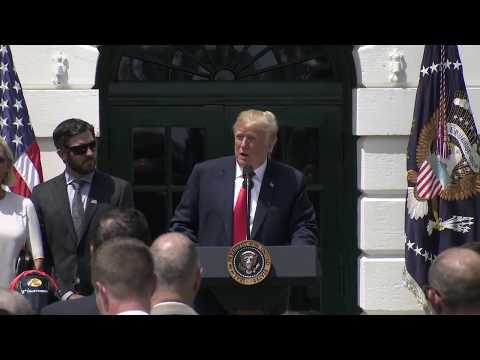 President Trump Hosts the NASCAR Cup Series Champion Martin Truex Jr. and Team