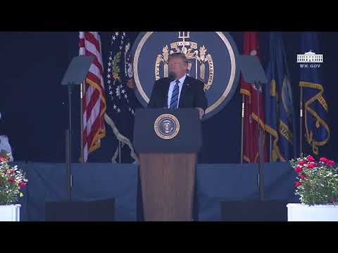 President Trump Participates in the United States Naval Academy Graduation Ceremony