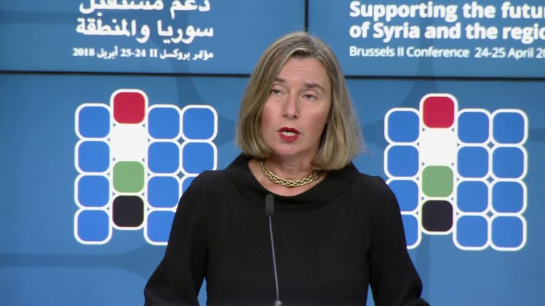 Mogherini statement at Press Conference with UN on Syria and the Regio…