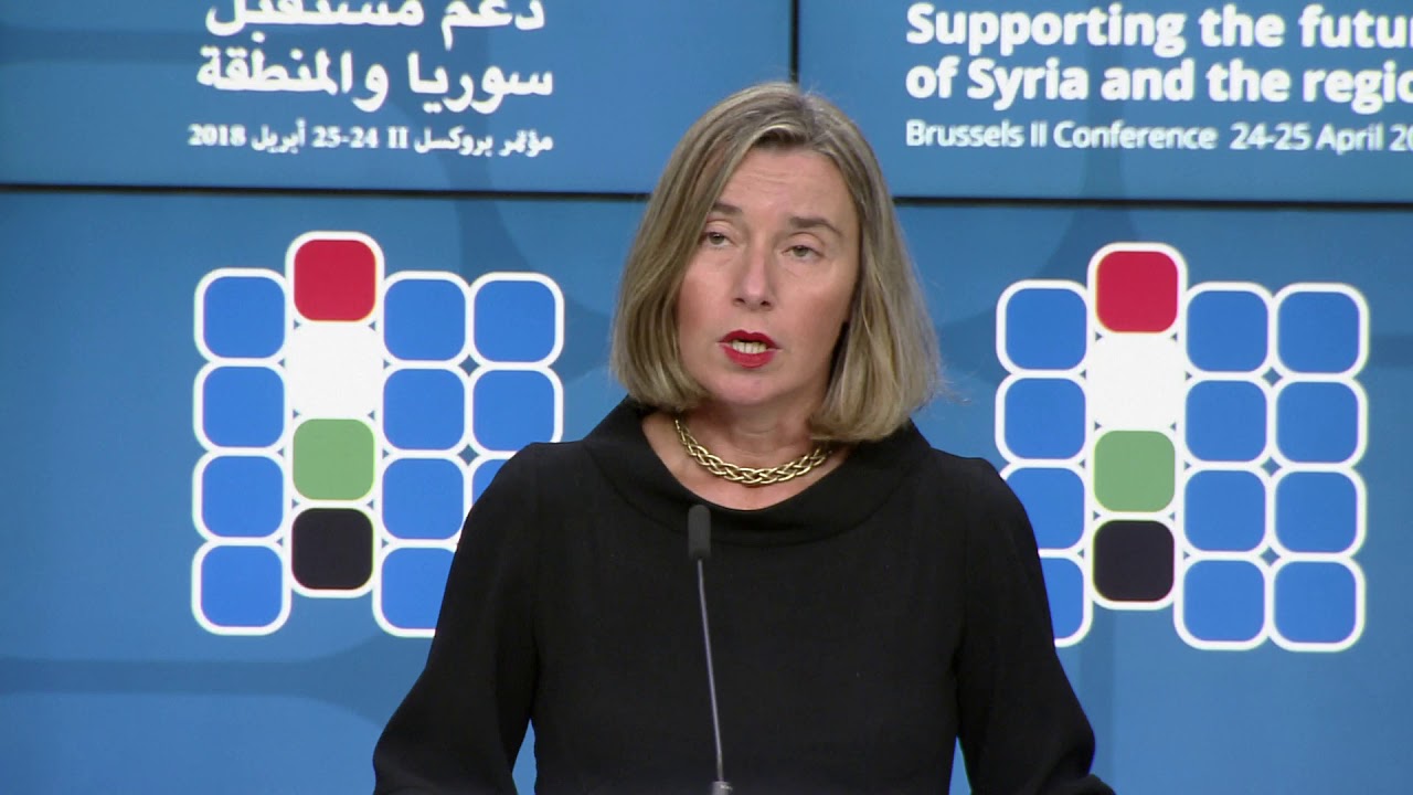 Mogherini statement at Press Conference with UN on Syria and the Regio…