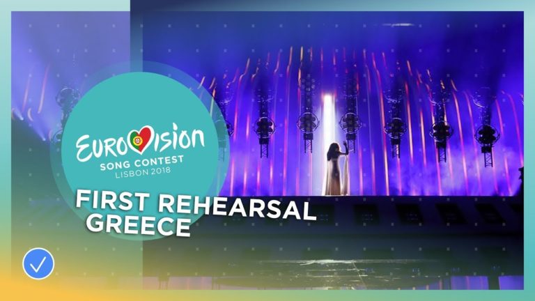 Yianna Terzi – Oniro Mou – First Rehearsal – Greece – Eurovision 2018