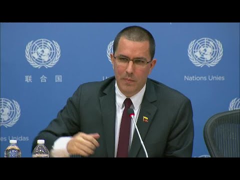 Jorge Arreaza (Venezuela) on the situation in his country – Press Briefing (25 April 2018)