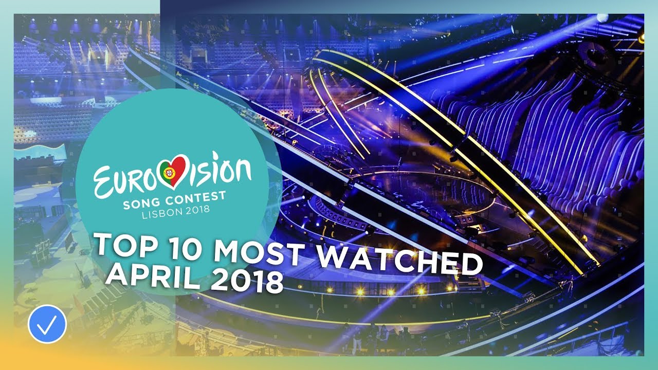 TOP 10: Most watched in April 2018 – Eurovision Song Contest