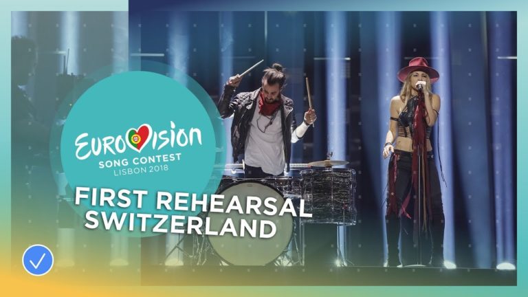 ZiBBZ – Stones – First Rehearsal – Switzerland – Eurovision 2018