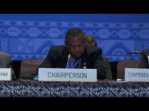 FAO 34th APRC – FINAL DAY HIGHLIGHTS , Nadi, Fiji, 13 April 2018