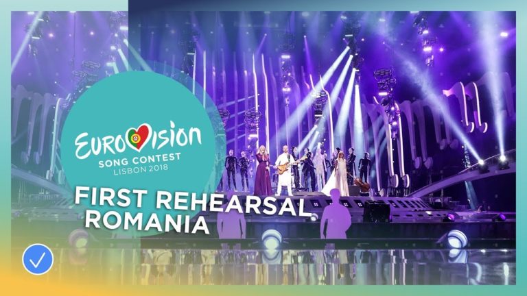 The Humans – Goodbye – First Rehearsal – Romania – Eurovision 2018