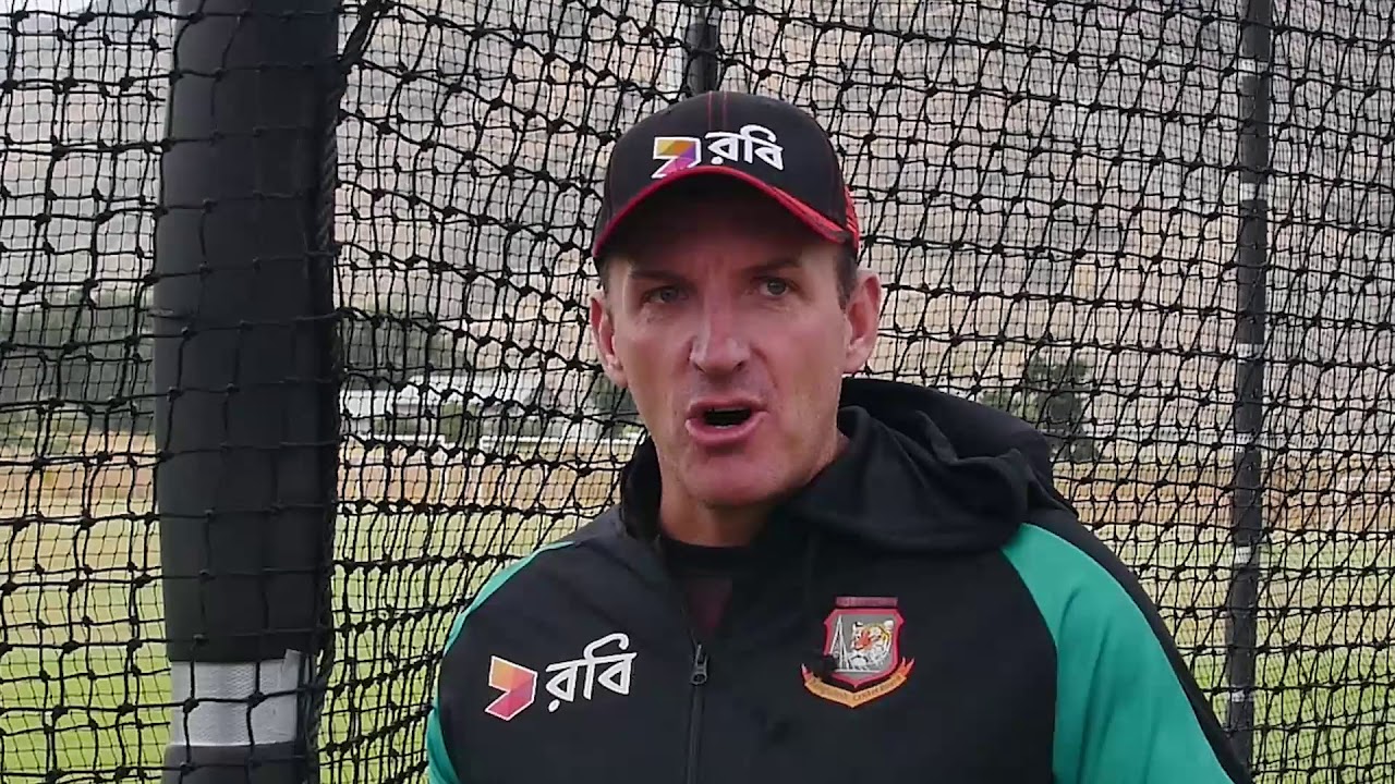 Damien Wright chats ahead of Thursday’s U19CWC clash against England