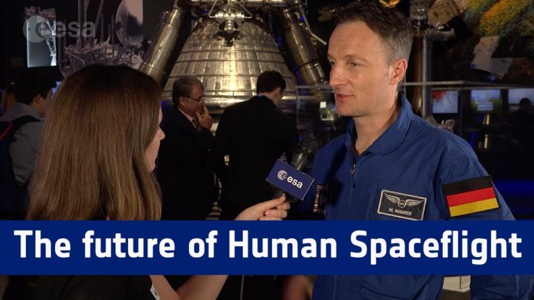 Interview with Matthias Maurer on the future of human spaceflight