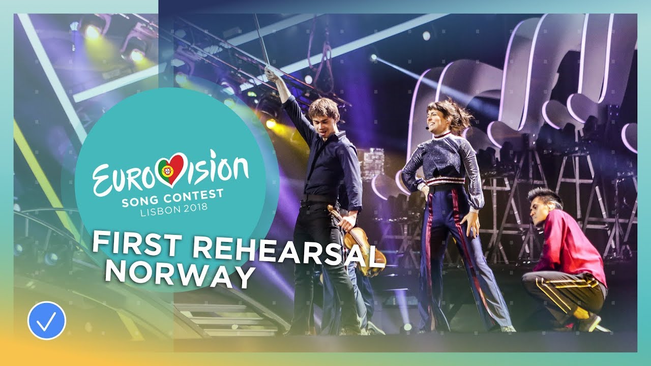 Alexander Rybak – That’s How You Write A Song – First Rehearsal – Norw…