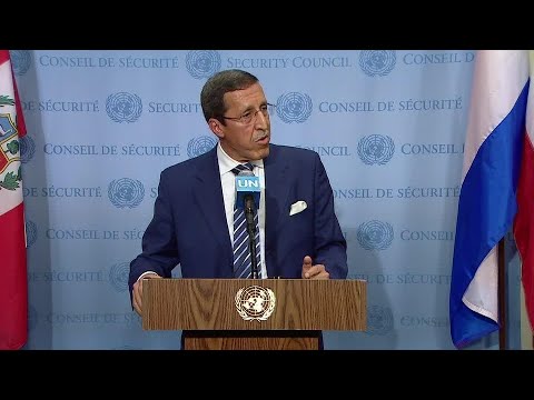 Omar Hilale (Morocco) on the situation concerning Western Sahara – Media Stakeout (27 April 2018)