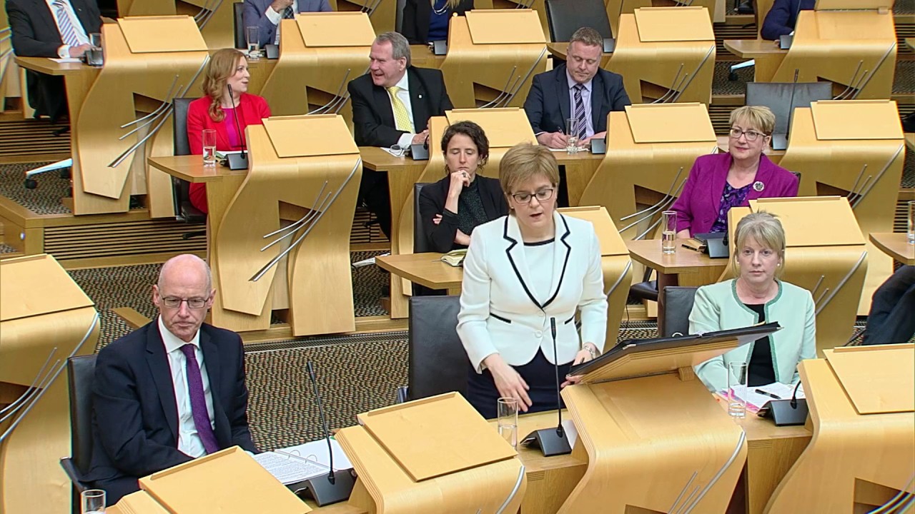 First Minister’s Questions – 10 May 2018