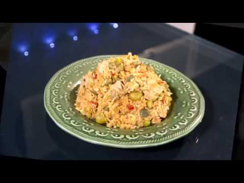 Locrio masa de cerdo -Cocinando saludable con sabrosura