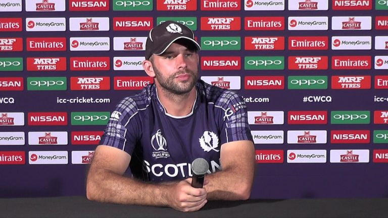 CWCQ: Scotland – Kyle Coetzer – Post match Press Conference – 12 March 2…