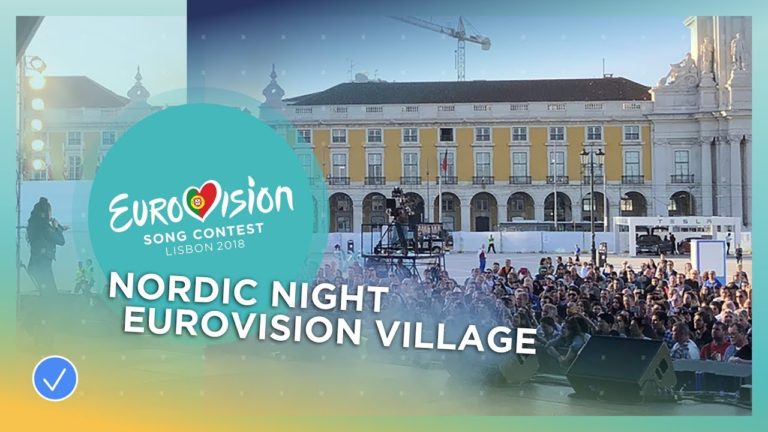 Nordic countries meet in the Eurovision Village