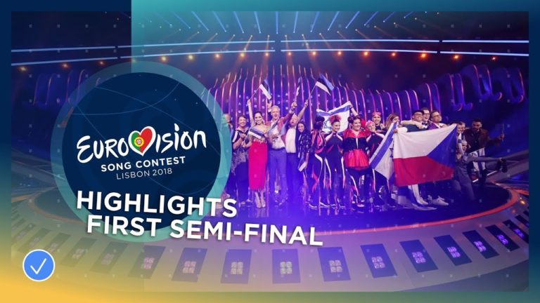 Highlights of the first Semi-Final of the 2018 Eurovision Song Contest