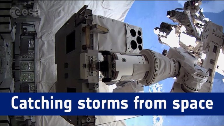 Space Storm Hunter’s trip to space