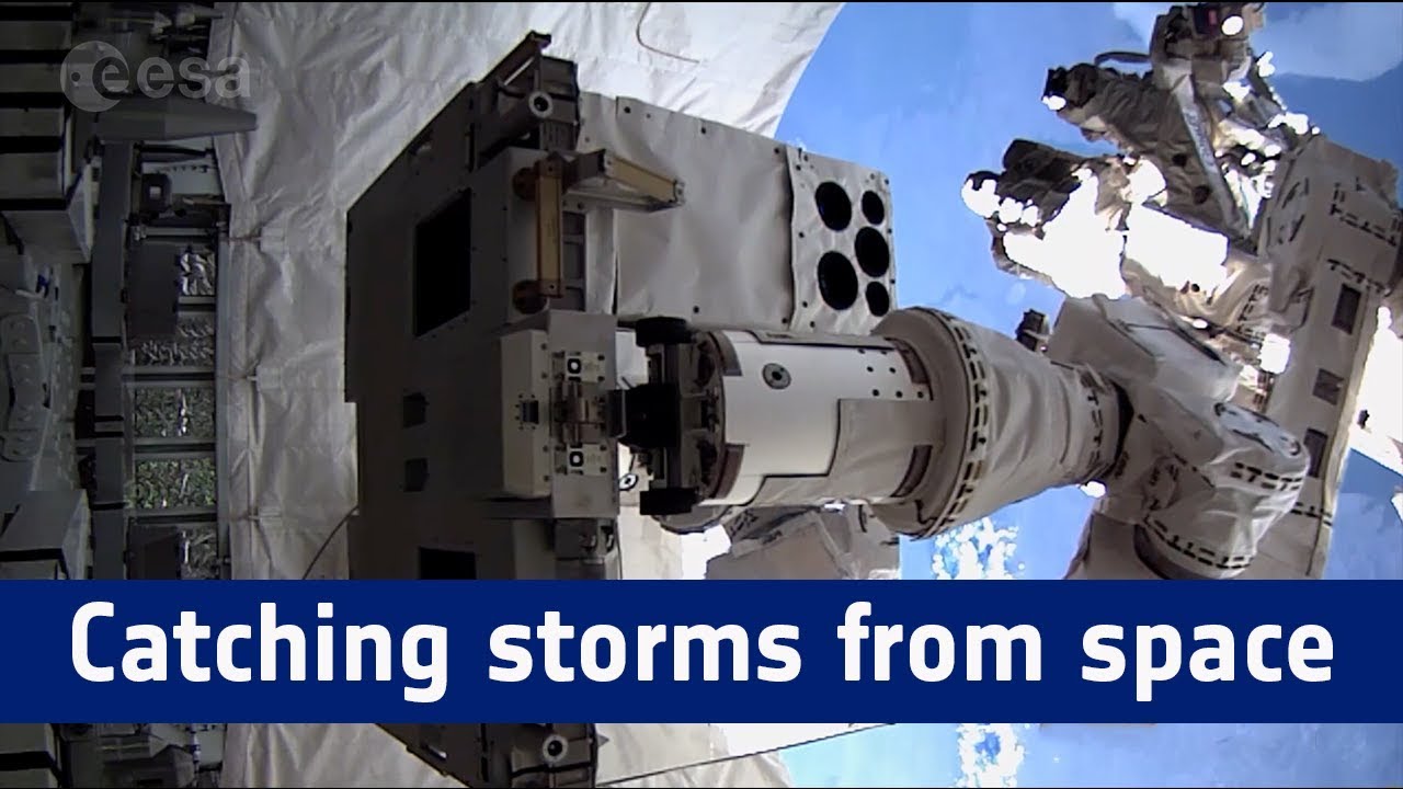 Space Storm Hunter’s trip to space