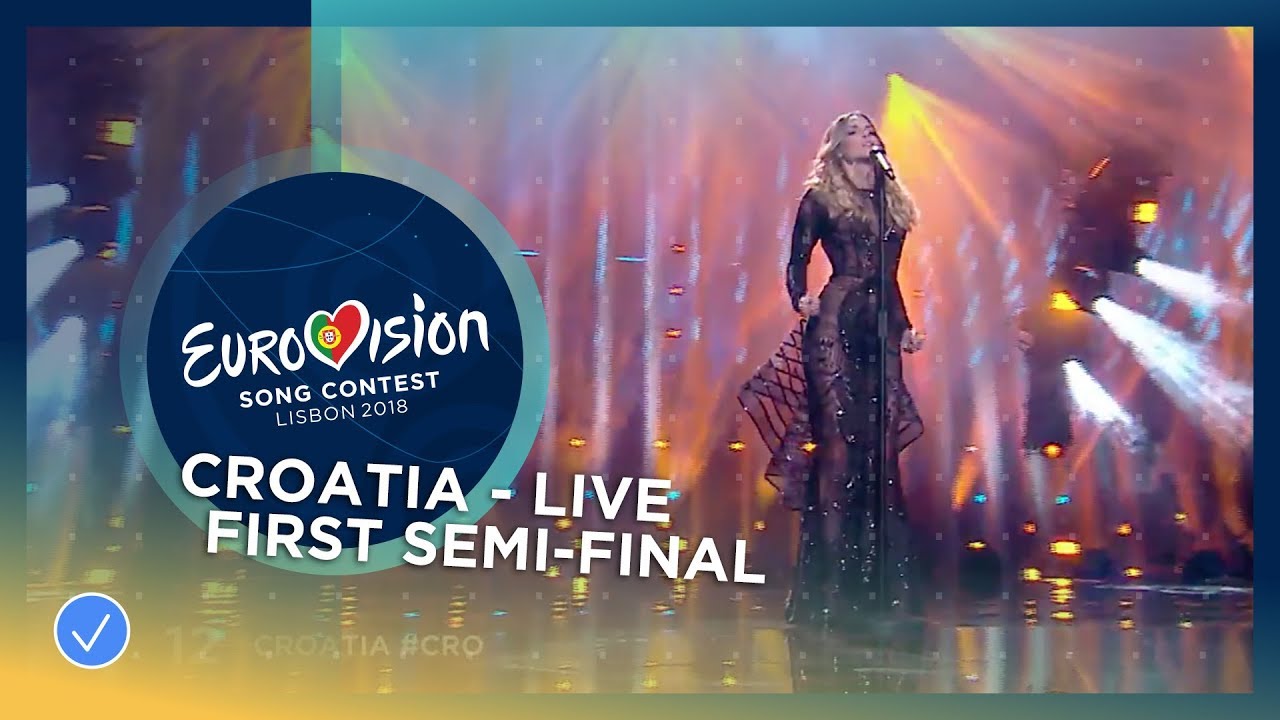 Franka – Crazy – Croatia – LIVE – First Semi-Final – Eurovision 2018