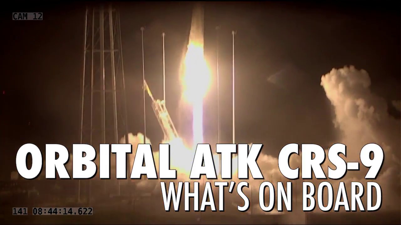 Orbital ATK CRS-9 Mission to the Space Station: What’s On Board?