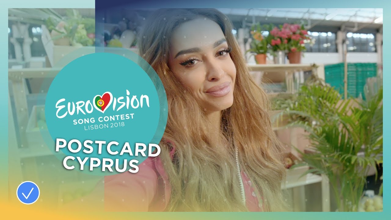 Postcard of Eleni Foureira from Cyprus – Eurovision 2018