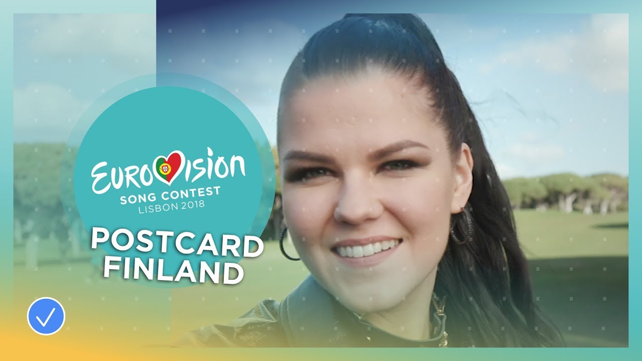 Postcard of Saara Aalto from Finland – Eurovision 2018