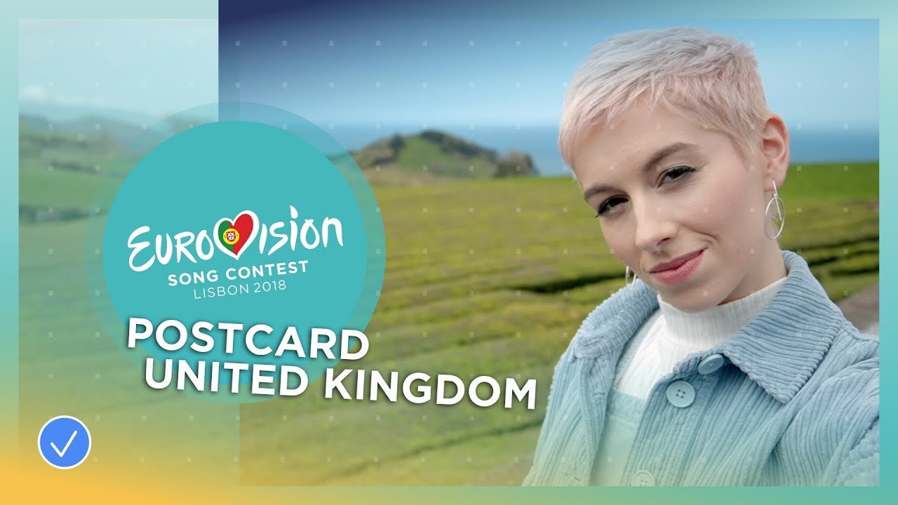 Postcard of SuRie from the United Kingdom – Eurovision 2018
