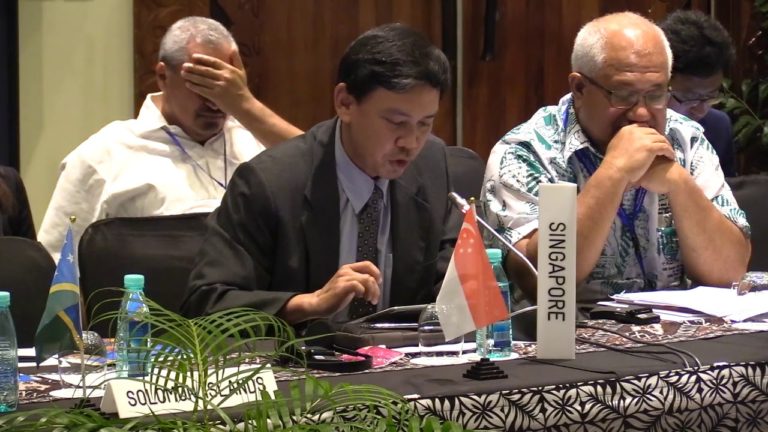 Singapore Country Statement, FAO APRC 34, 2018