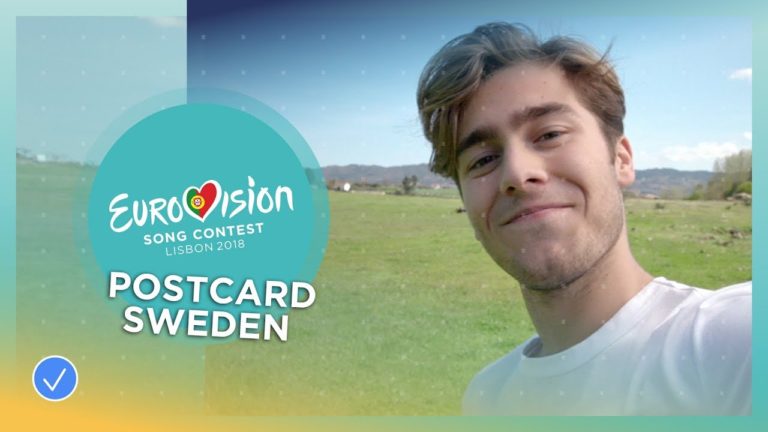 Postcard of Benjamin Ingrosso from Sweden – Eurovision 2018