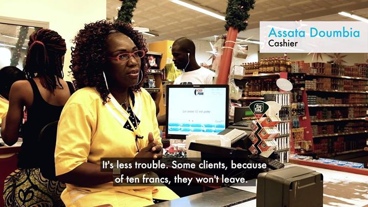 Watch how going cashless with digital payment systems in Côt…