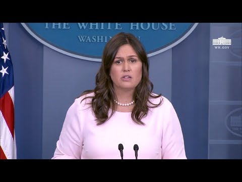 6/4/18: White House Press Briefing
