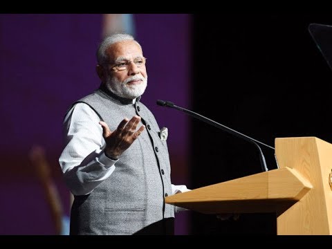 PM Modi addresses Indian Business and Community event in Singapore